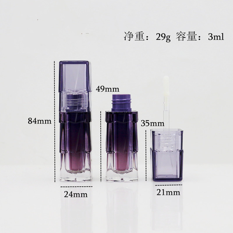 OEM ODM 3ml Empty Lip Gloss Tube wholesale empty lip gloss containers