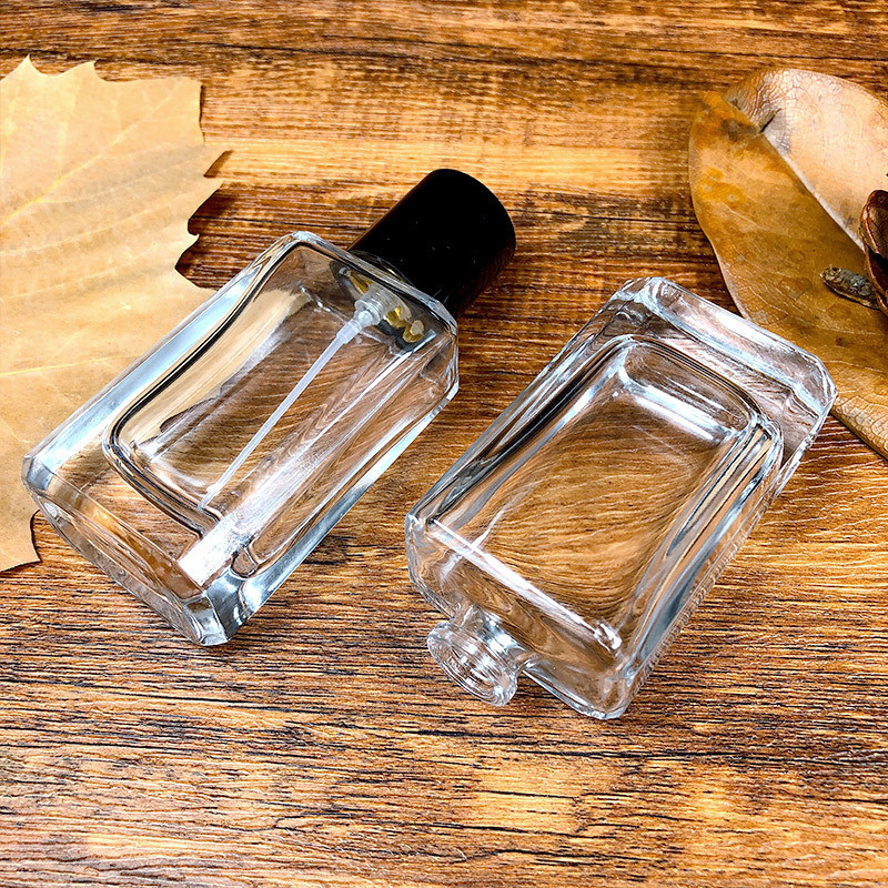 Perfume Spray Bottle Glass perfume bottle 50ml 30ml refillable bottle