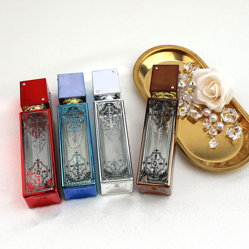 High End Portable Perfume Glass Bottle 50ml Sample Spray Refillable