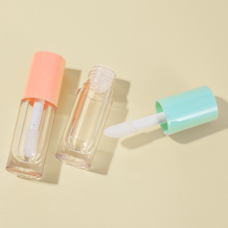 6.5ml Empty Lip Gloss Tube custom logo lipgloss containers with big brush